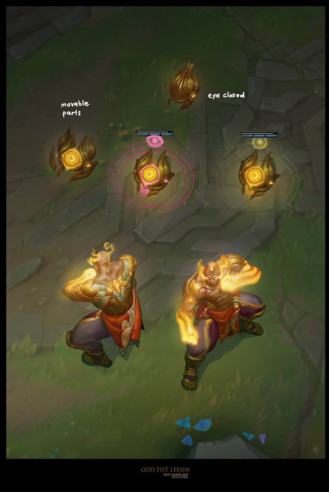 Artstation God Fist Lee Sin Concept Art Elena Bespalova Artstation God Fist Lee Sin Concept Art Elena Bespalova