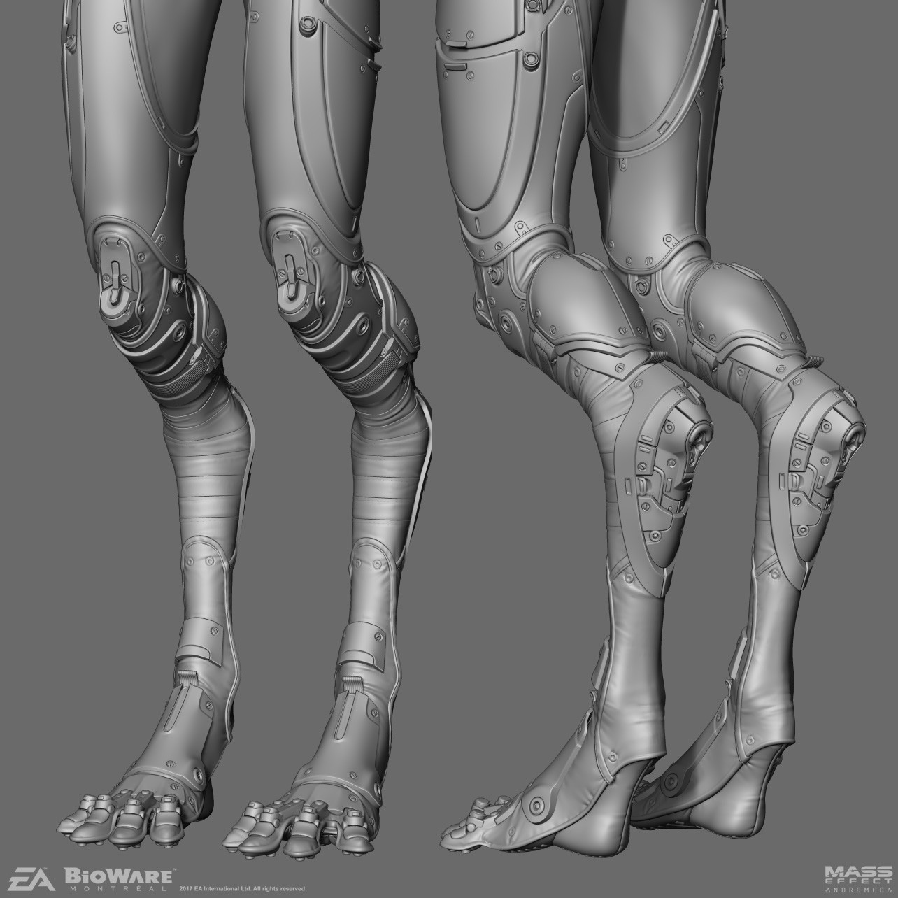 Marco Plouffe Keos Masons Mass Effect Andromeda Salarian Under Armor Zbrush