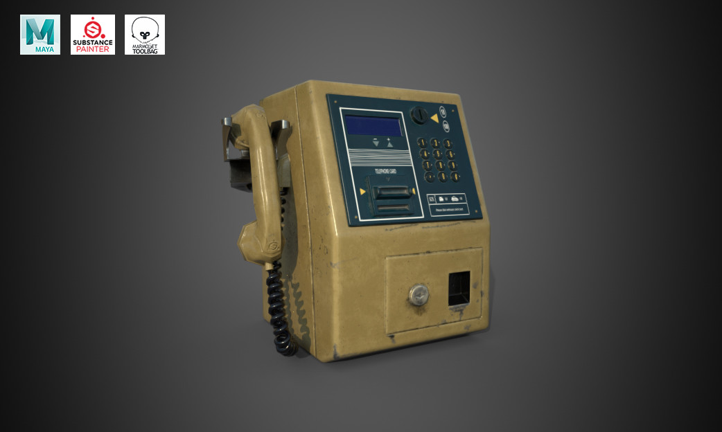 Artstation Phone 3d Game Asset Gagan Sethi