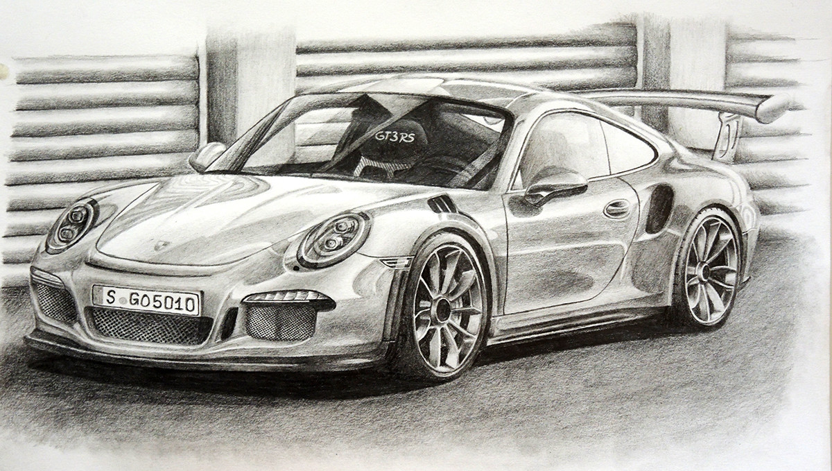 ArtStation - Porsche 911 GT3 RS