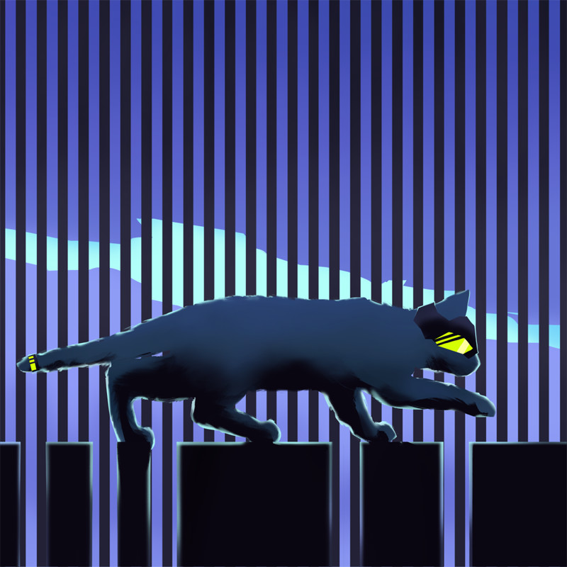 Cyber cat. Киберкот. Киберкот арт. Cyber котик. Киберкот рисунок.