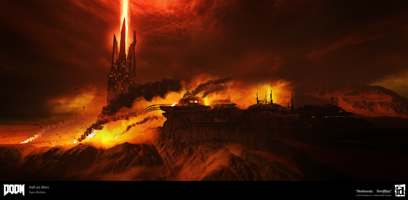Artstation Hell On Mars Ryan Watkins