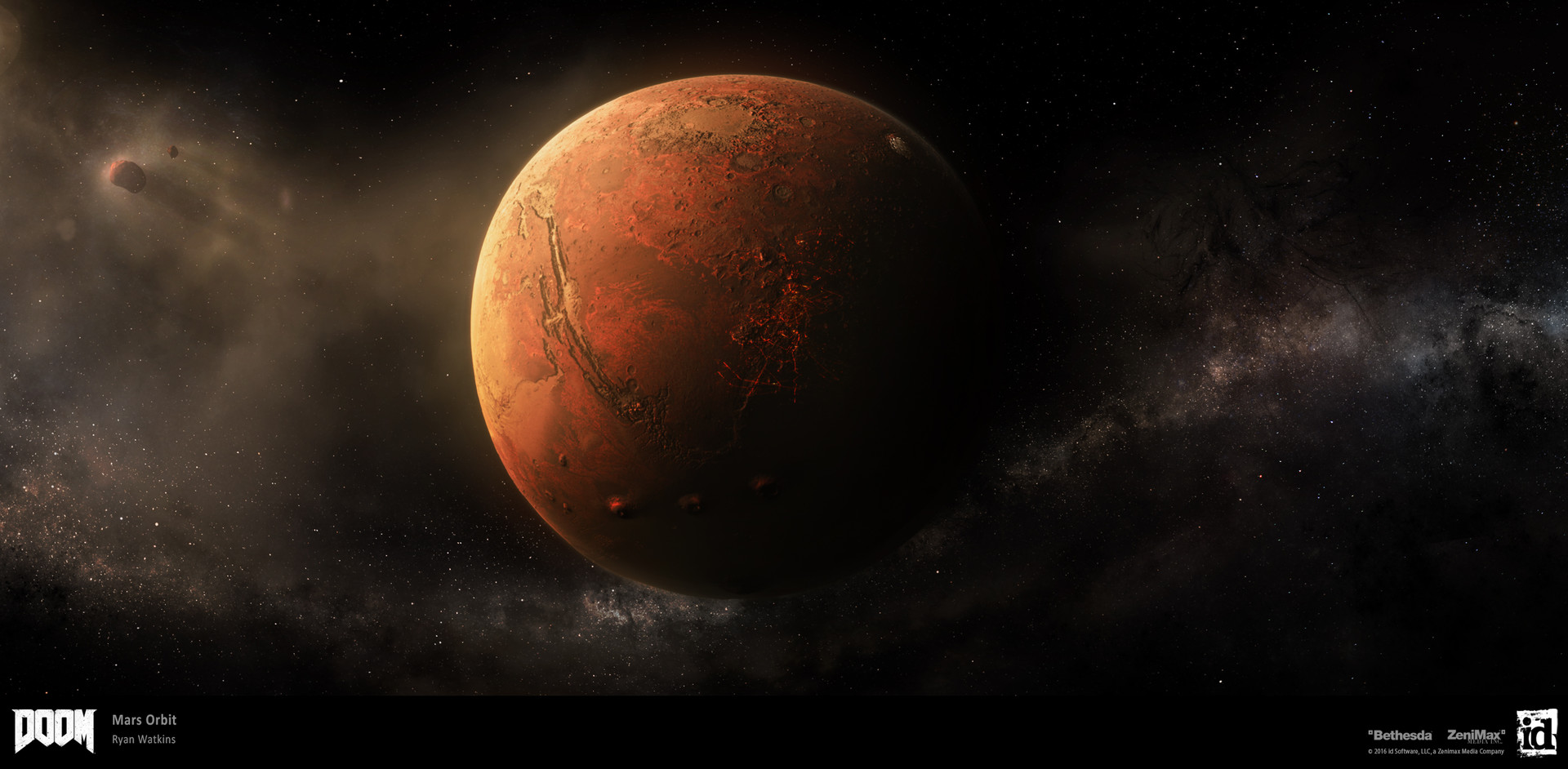 Artstation Mars Ryan Watkins
