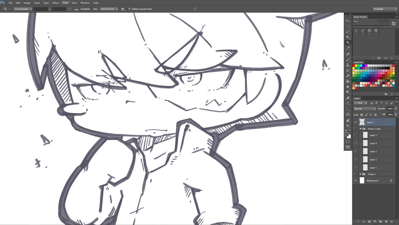 Artstation 492 Shoto Todoroki Jr Pencil