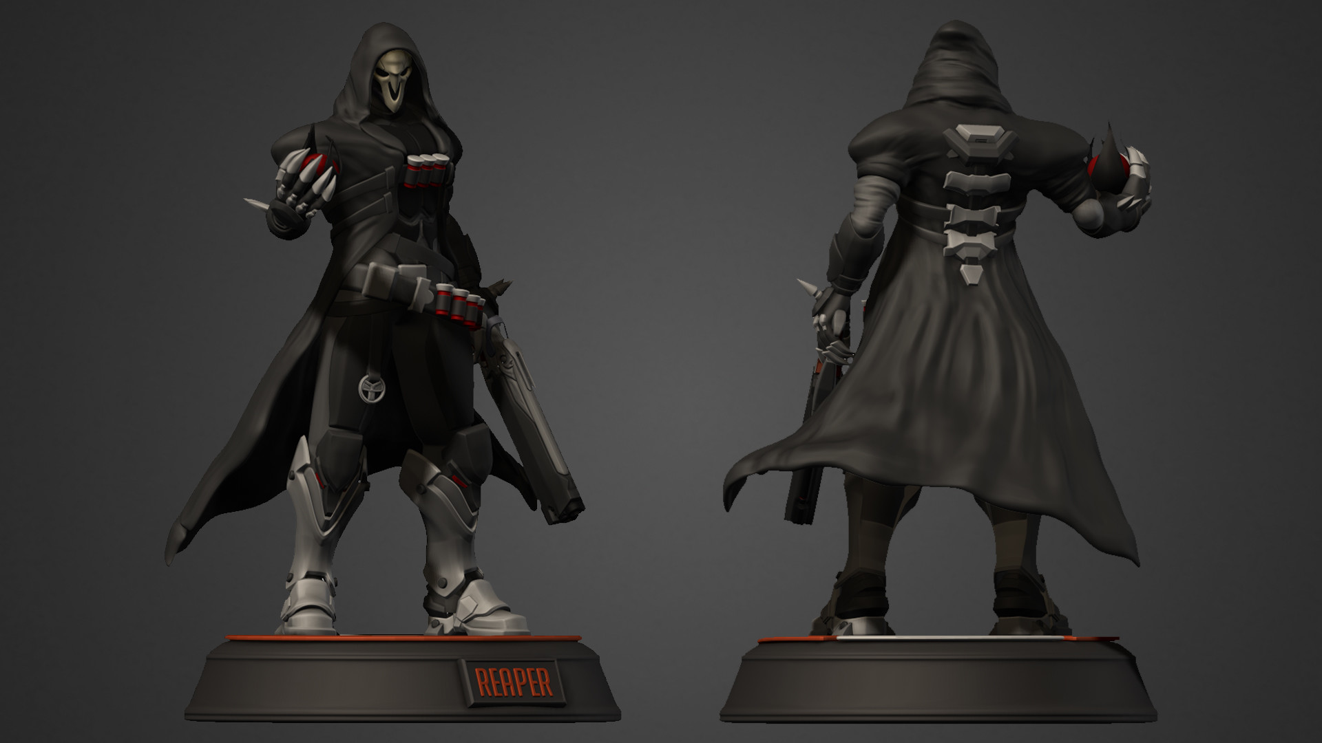 Artstation Reaper 3d Sculpt Fanart Andrian Utama