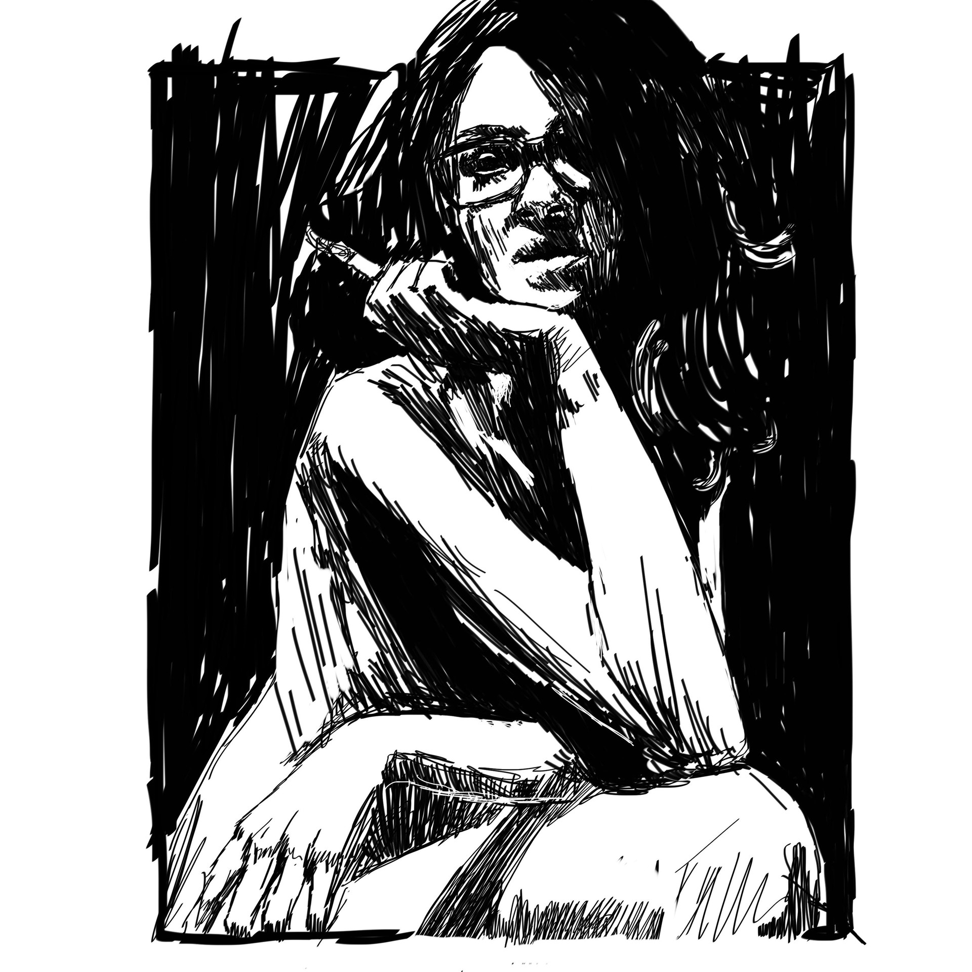 Artstation Hitam Putih Txetext