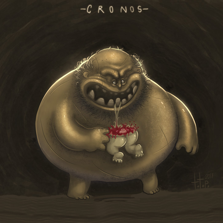 cronus devouring his son