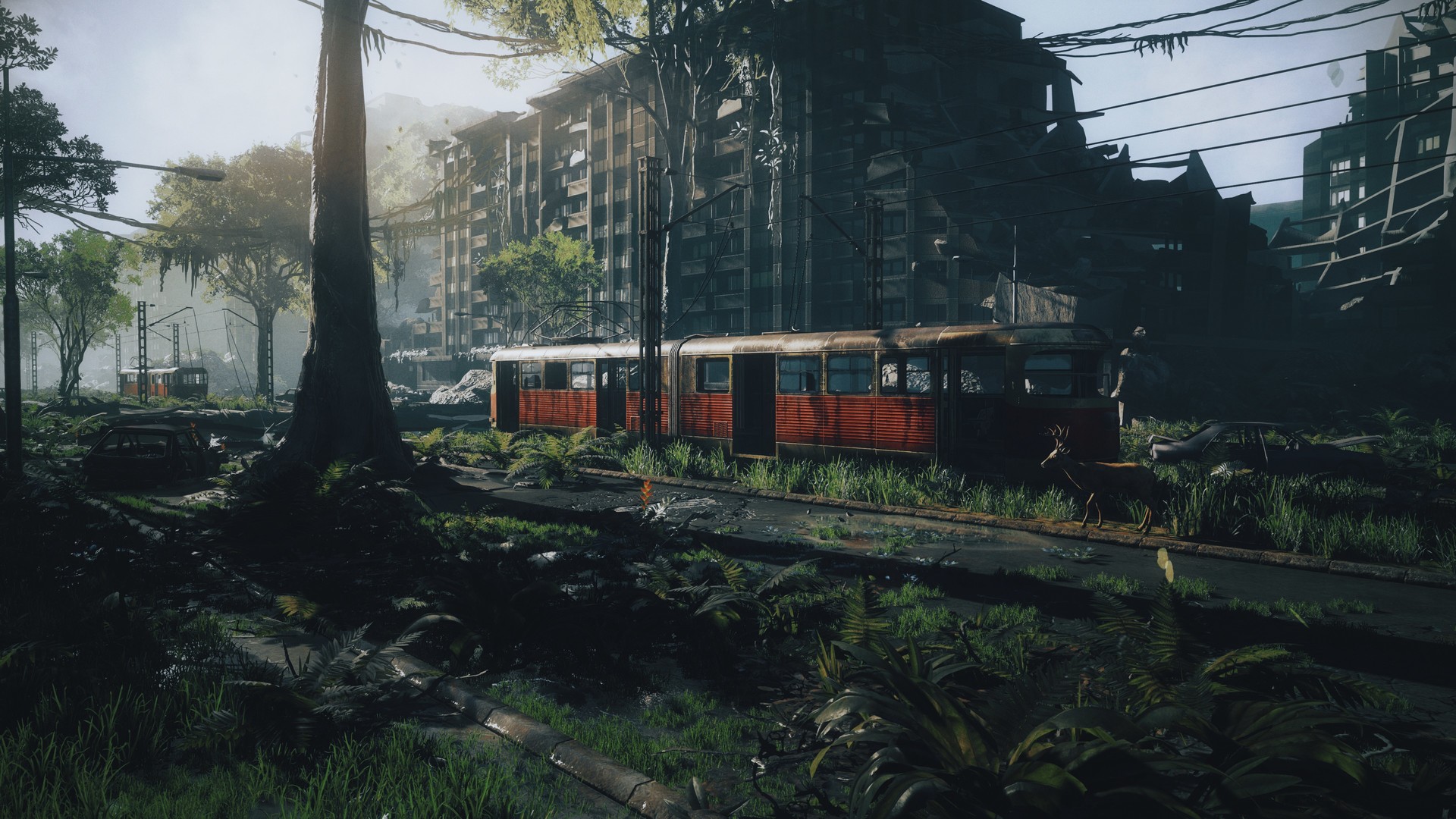 Artstation Cryengine Post Apocalyptic City Scene Pavel