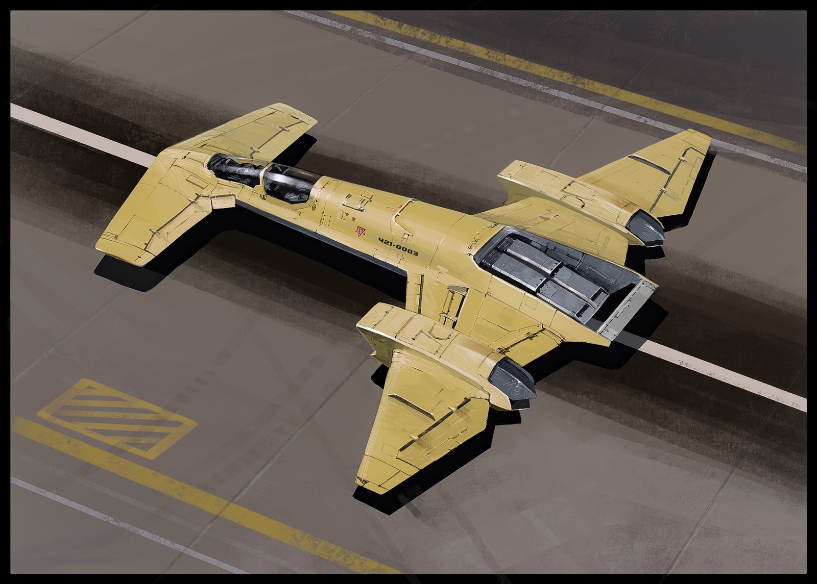 Prototype shark fighter