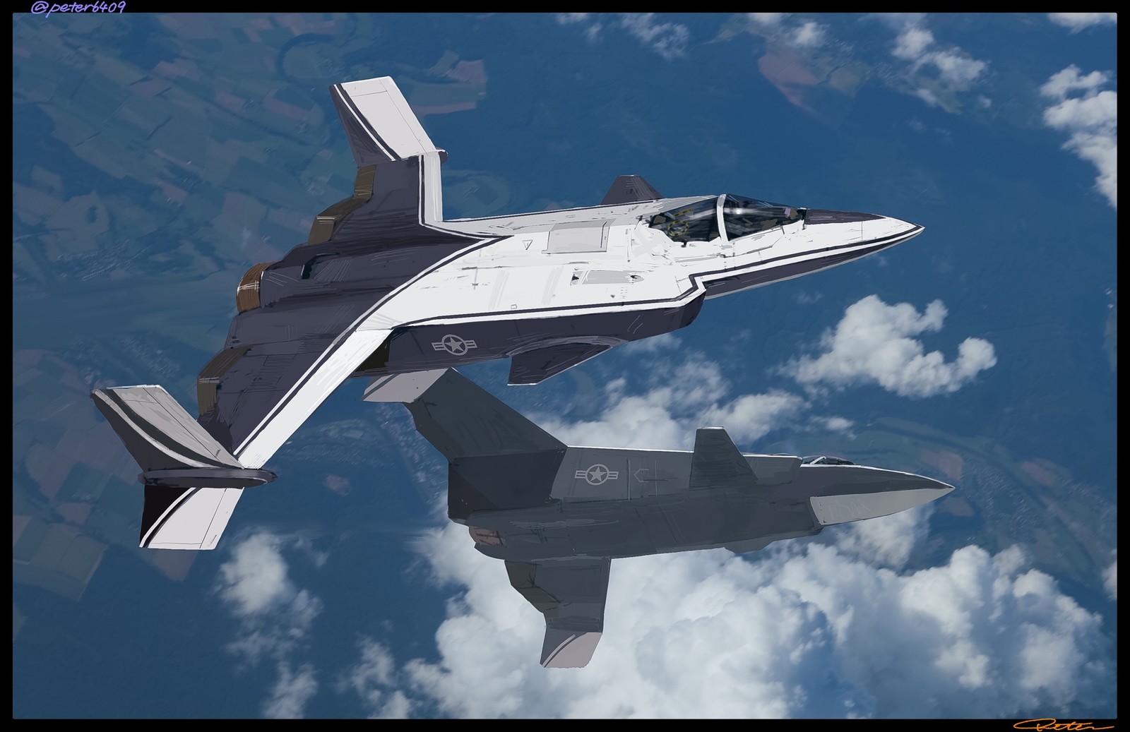 stealthy XFV-12