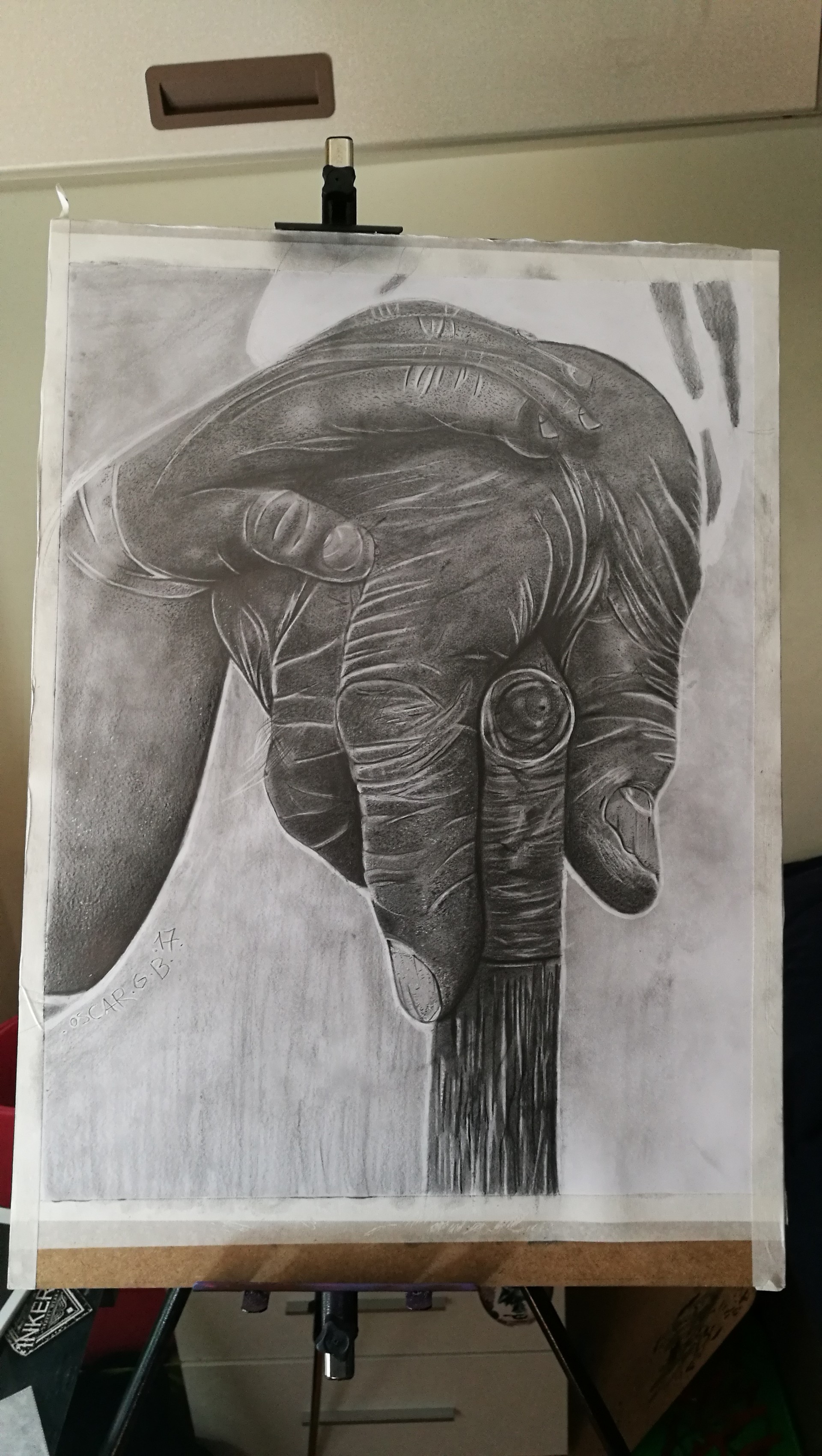 Artstation Nostalgia Realistic Work In Graphite Pencil 6b