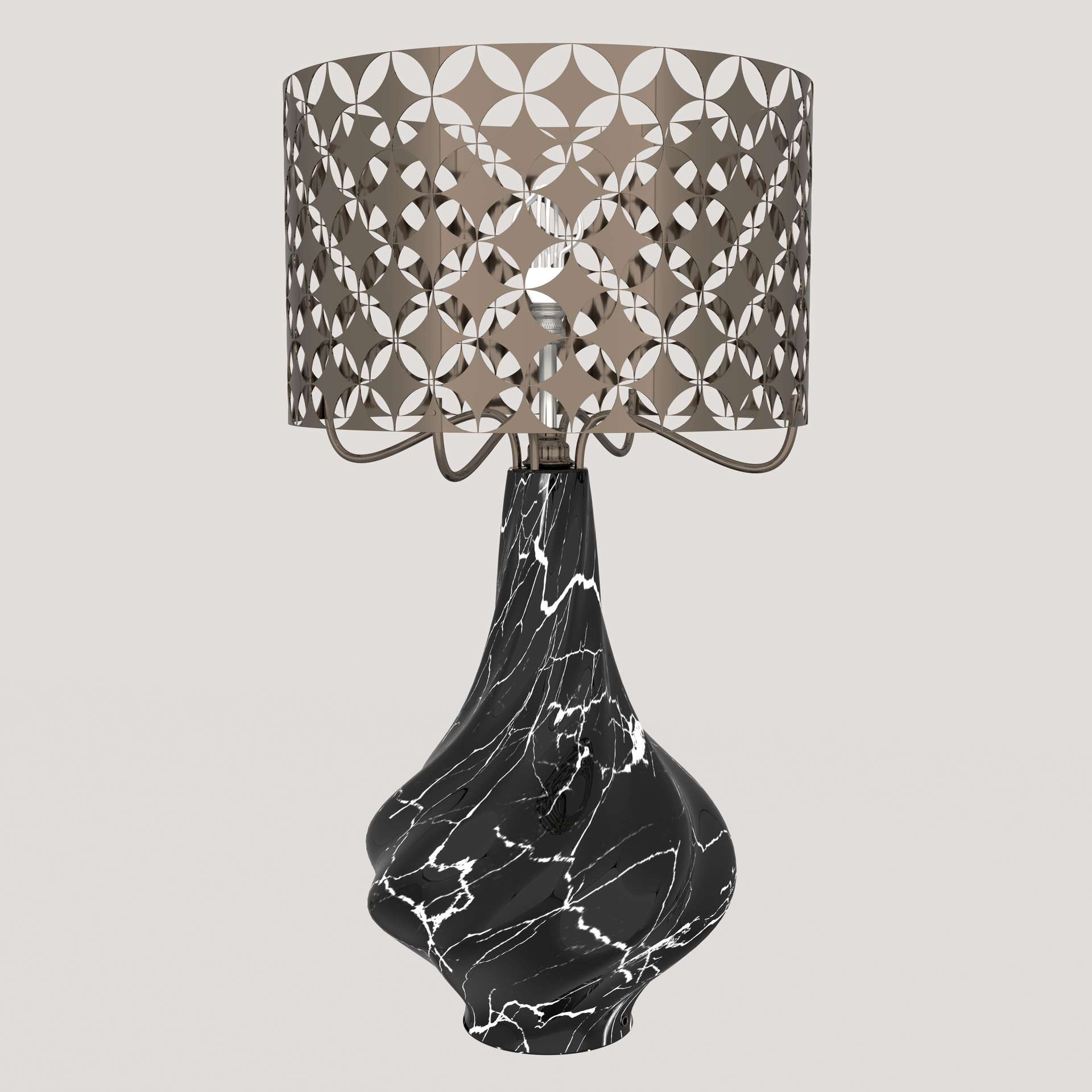 Artstation Arabic Twisted Lamp Table Sofien Elhoula
