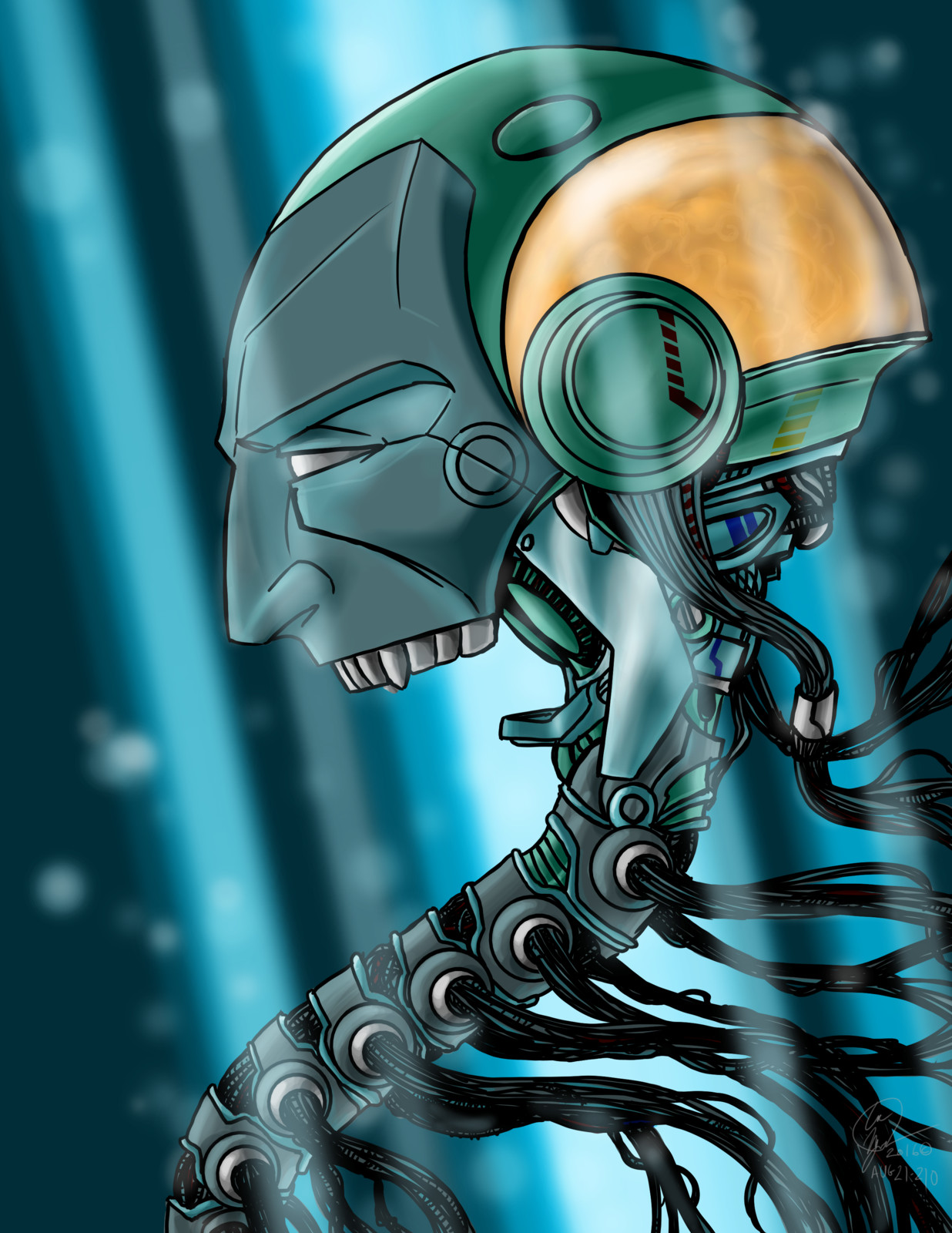 Waiting for Parts, Sci-Fi Concept