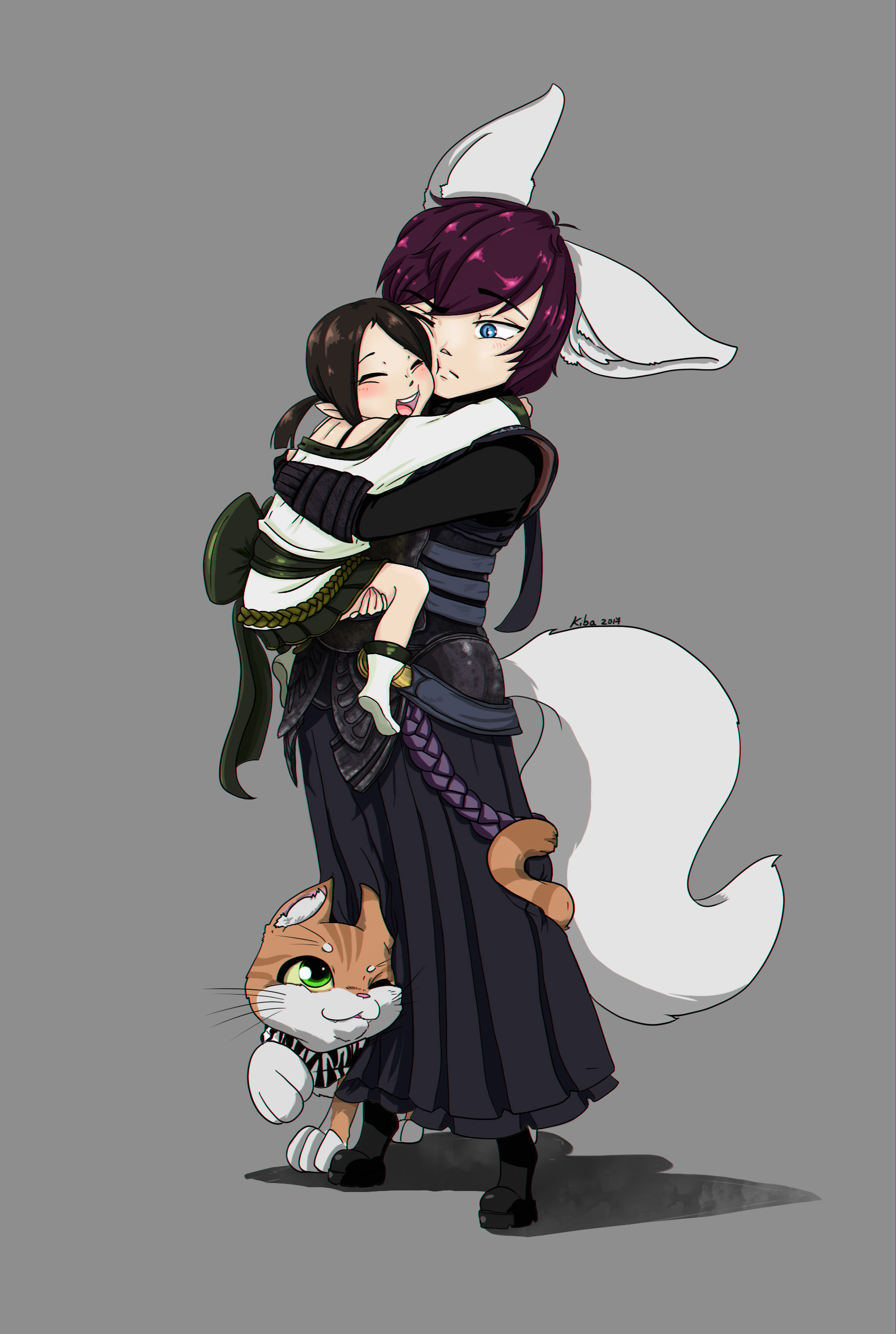 Artstation Little Jinsoyun Kiba Wolf