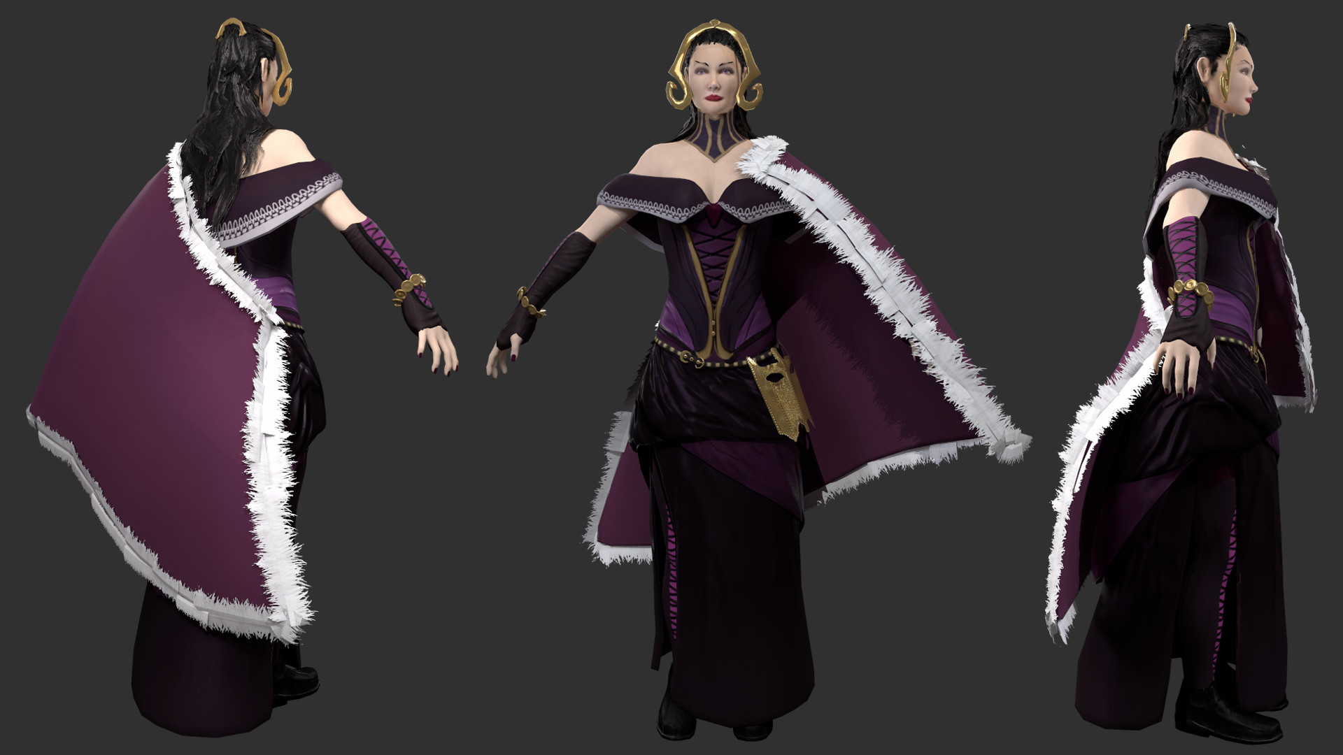 Artstation Mtg Liliana Vess Wip Daniel Wiley