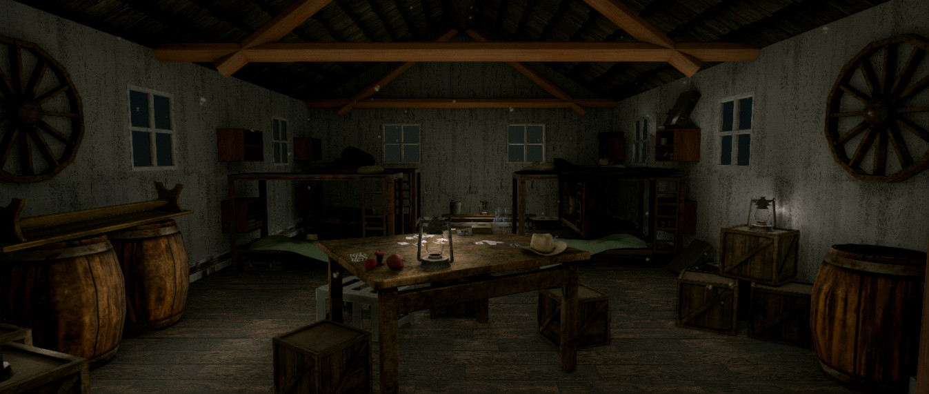 Jamie Lamb Bunkhouse (Of Mice and Men)