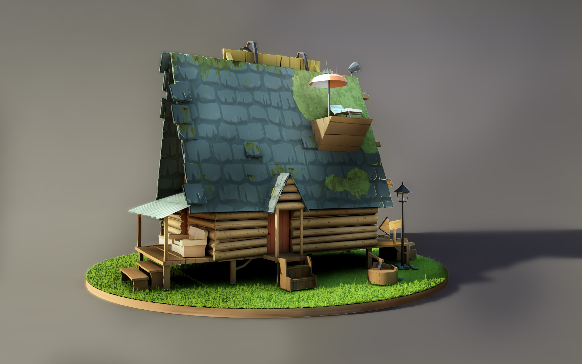 Artstation Mystery Shack From Gravity Falls Laura Gisselaire