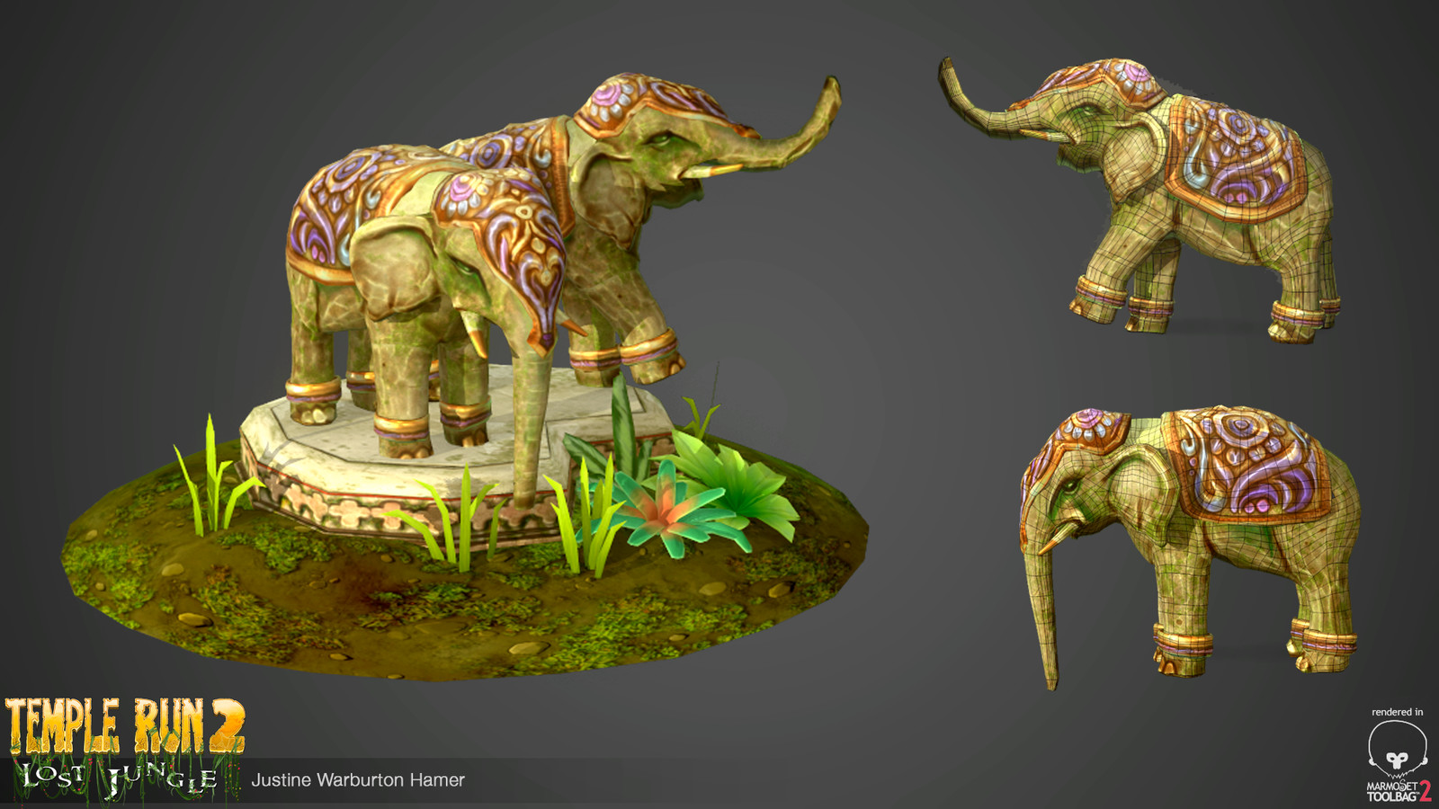 Artstation Temple Run 2 Lost Jungle Environment Work Justine Hamer