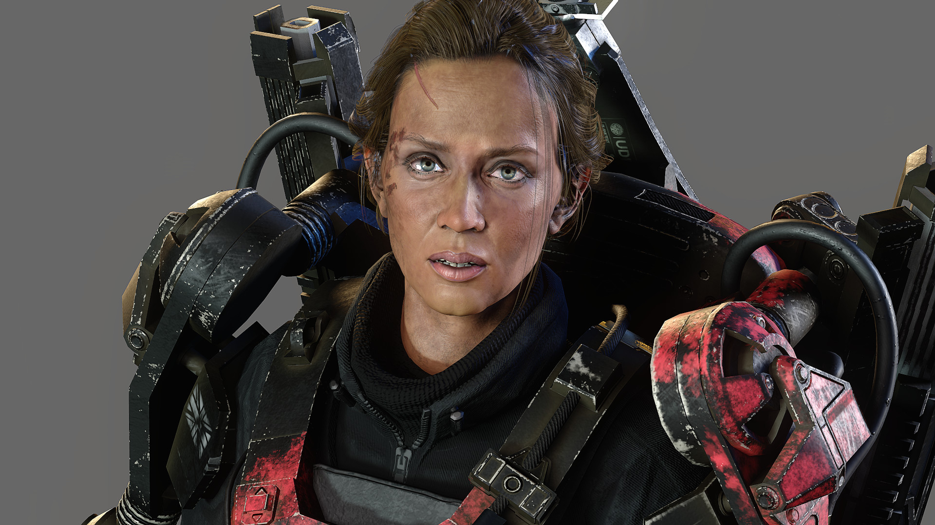 Artstation Edge Of Tomorrow Emily Blunt Exosuit Final William Bowser