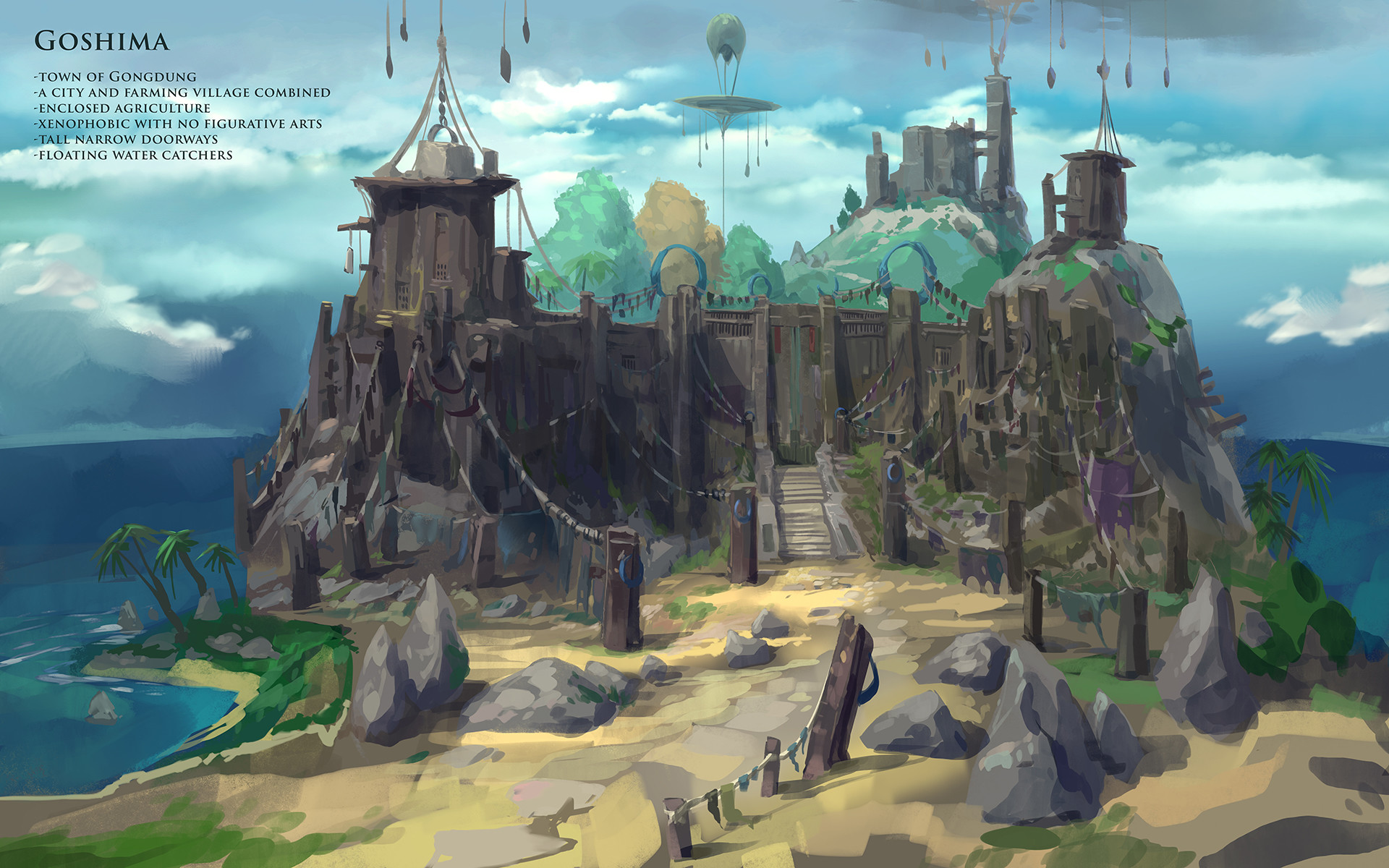 Концепт острова. Остров анчартед. Аллоды острова концепты. Концепт арт аватара 2. Final fantasy xv город на воде.
