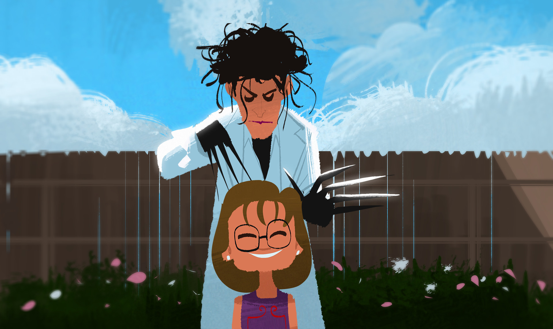 Artstation Edward Scissorhands Beomjin Kim