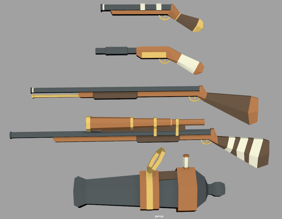 Artstation Low Poly Modelling From Reference Practice Anthony Beutler