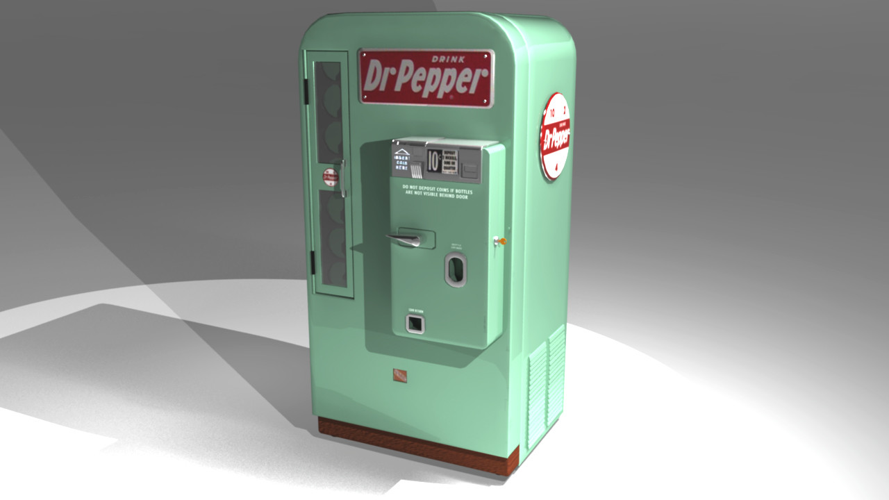 Mary Jobin - High Res Vintage Dr. Pepper Machine