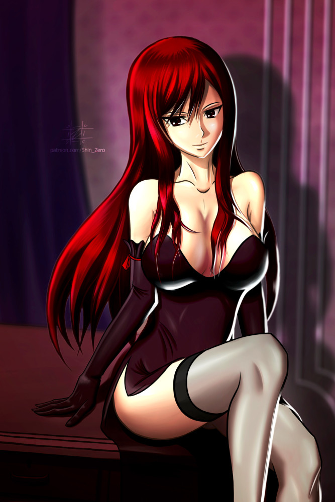 Artstation Erza Scarlet Rita T