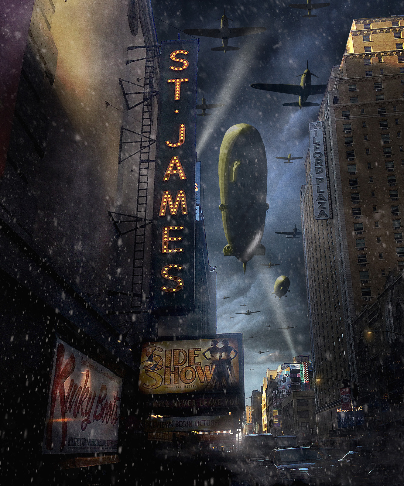 Steampunk attack on NYC