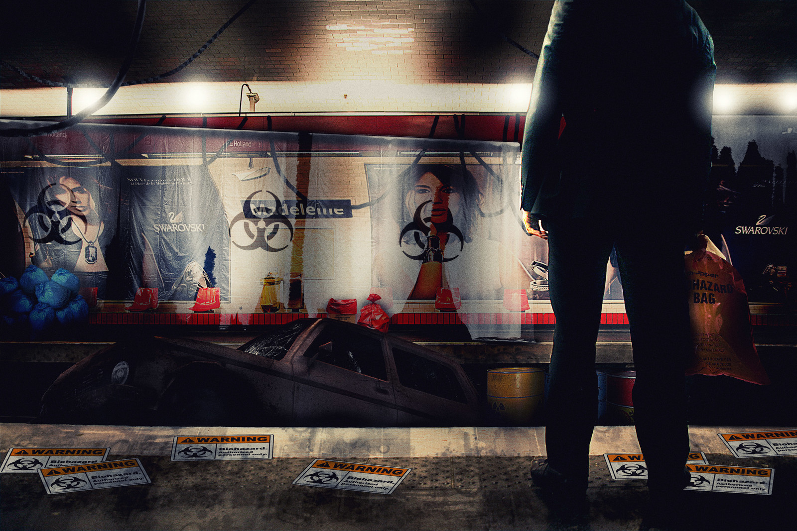 Zombi Quarantine at Metro Paris