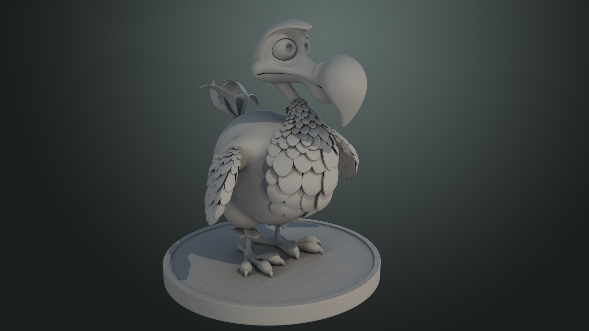ArtStation - Dodo Cartoon Bird