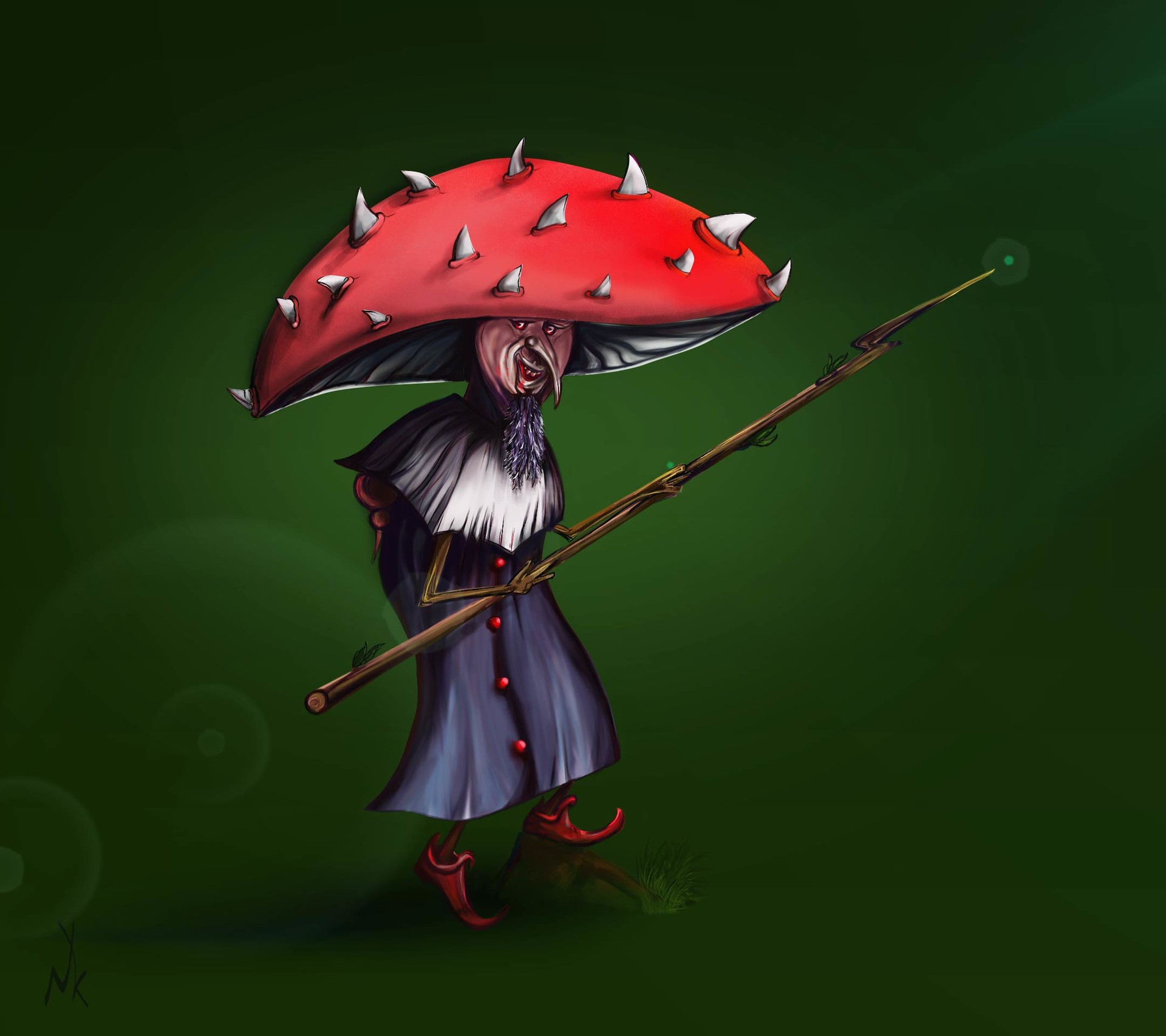 ArtStation Mushroom monster