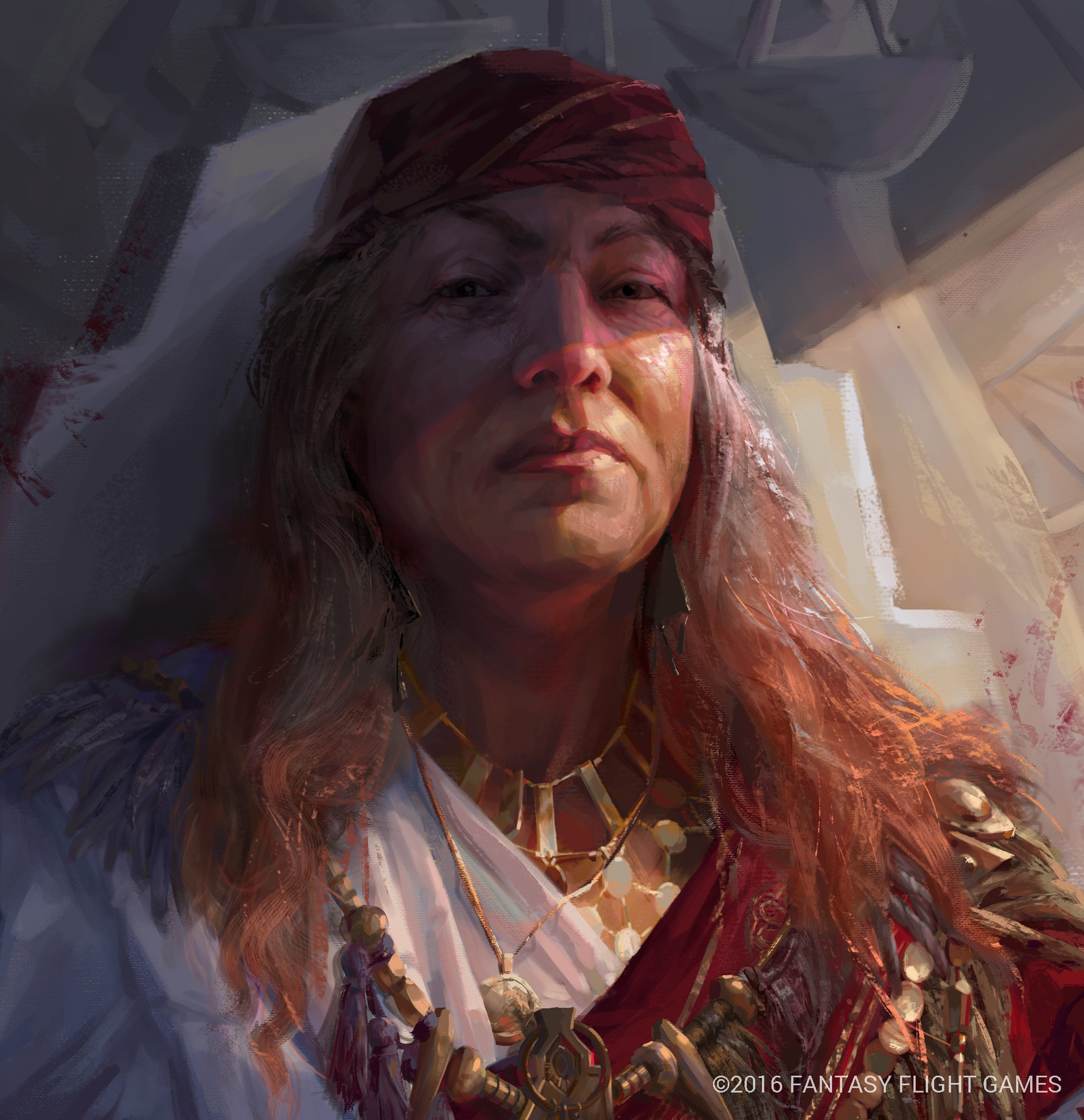 crop 01. ©2016 Fantasy Flight Games. Cover of the All Men are Fools chapter pack