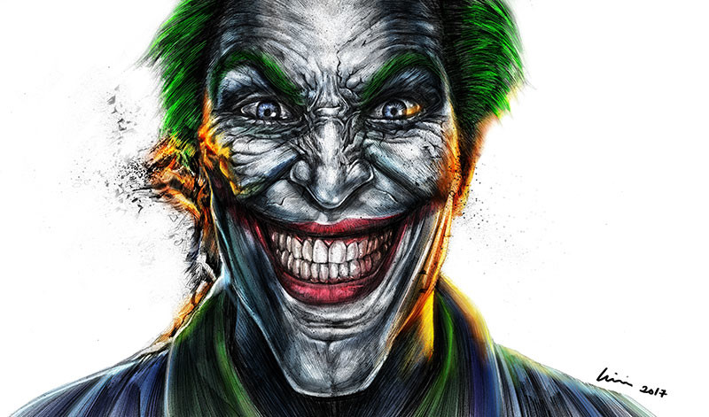 Speed Drawing of The Joker Heath Ledger How to Draw Time Lapse Art Video  Colored Pencil Illustration Artwork Realism - video Dailymotion
