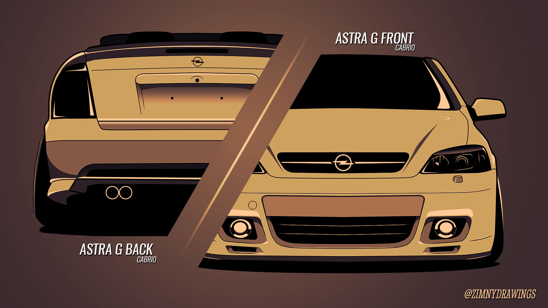 ArtStation - Opel Astra G