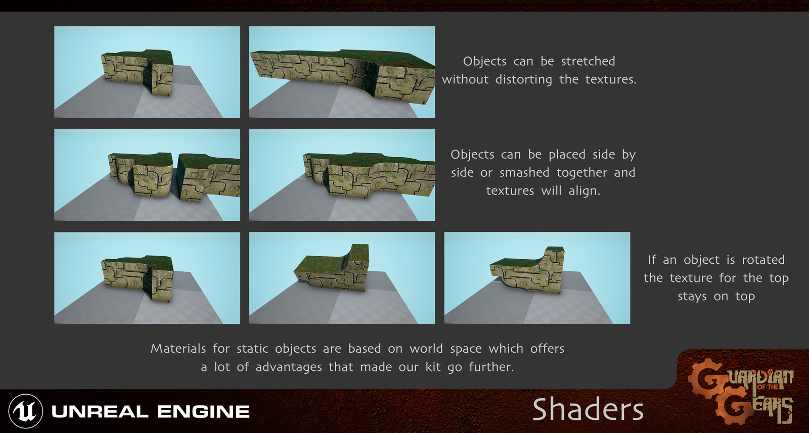 I was responsible for setting up the game's shaders
