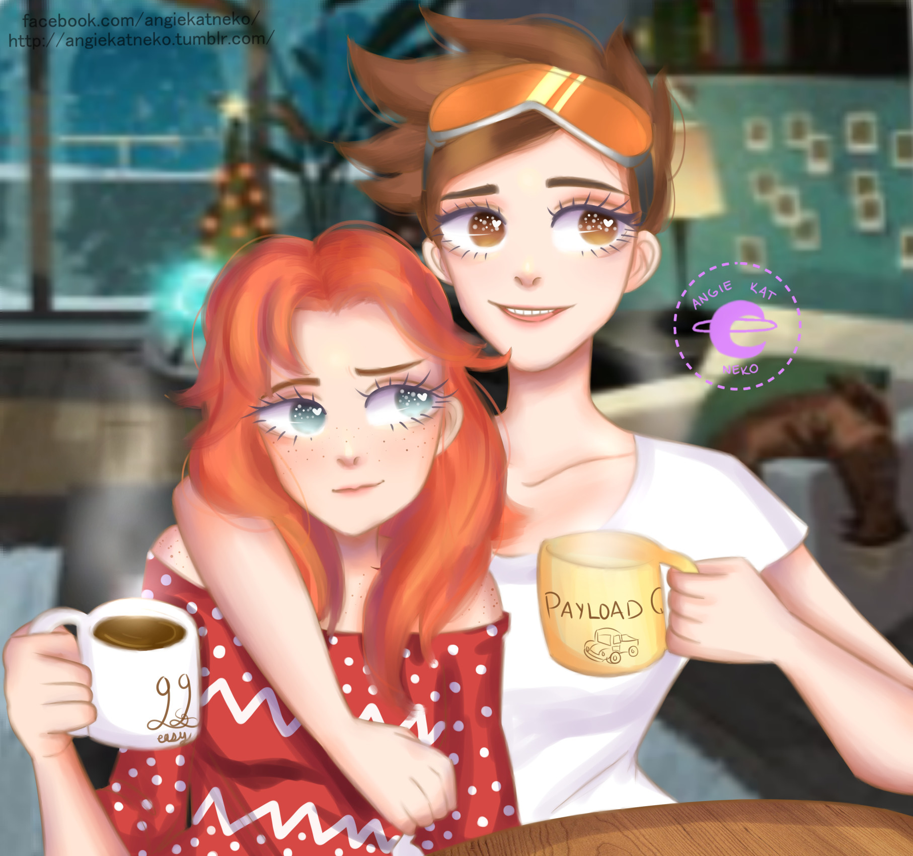 Artstation Tracer And Emily Angie Kat Neko