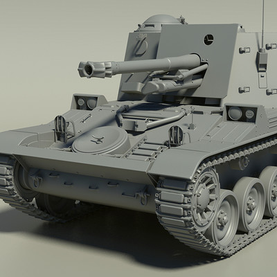 French Artillery Tank - 2014