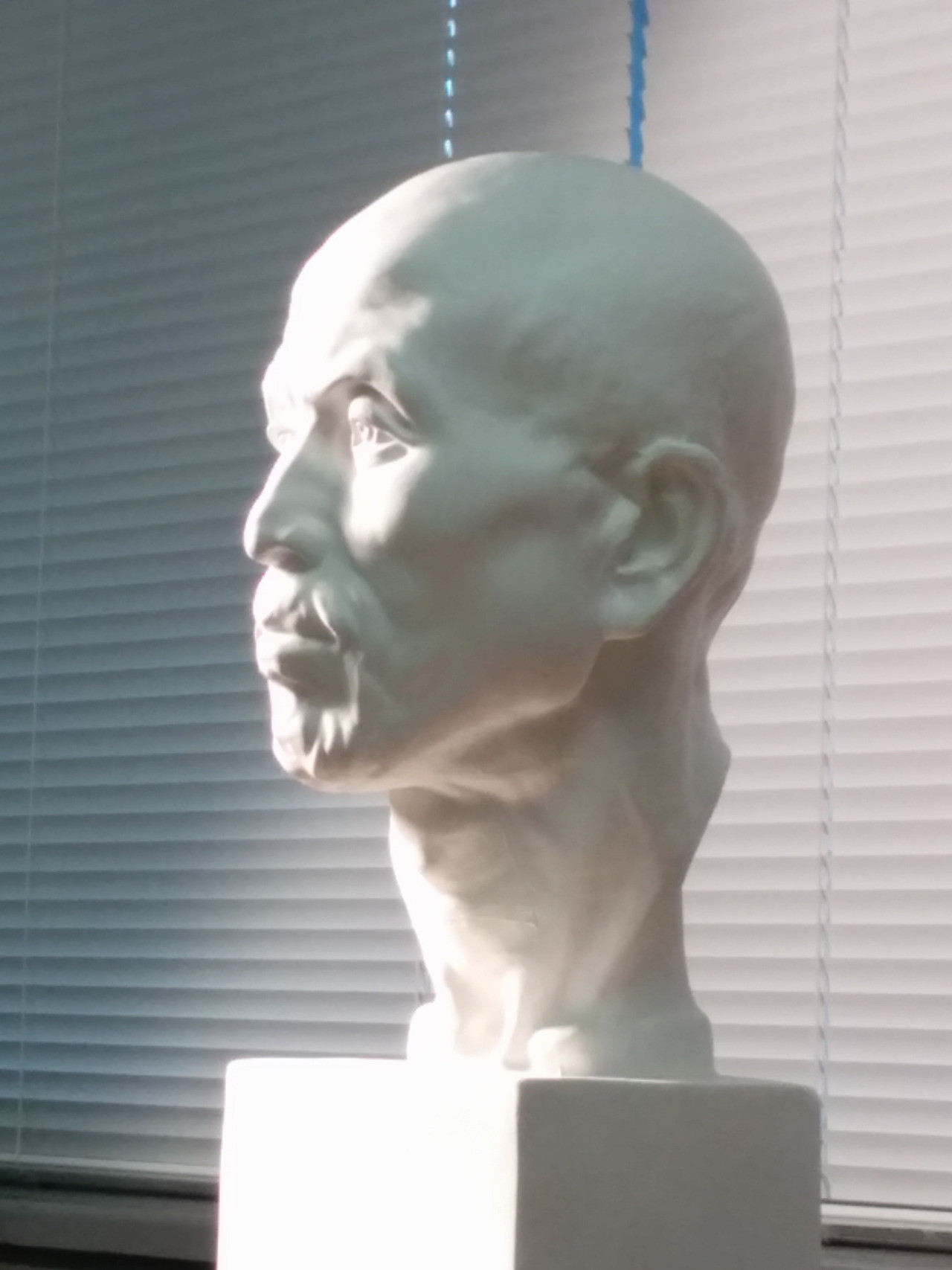 Painting a Bust by Nicholas Kim