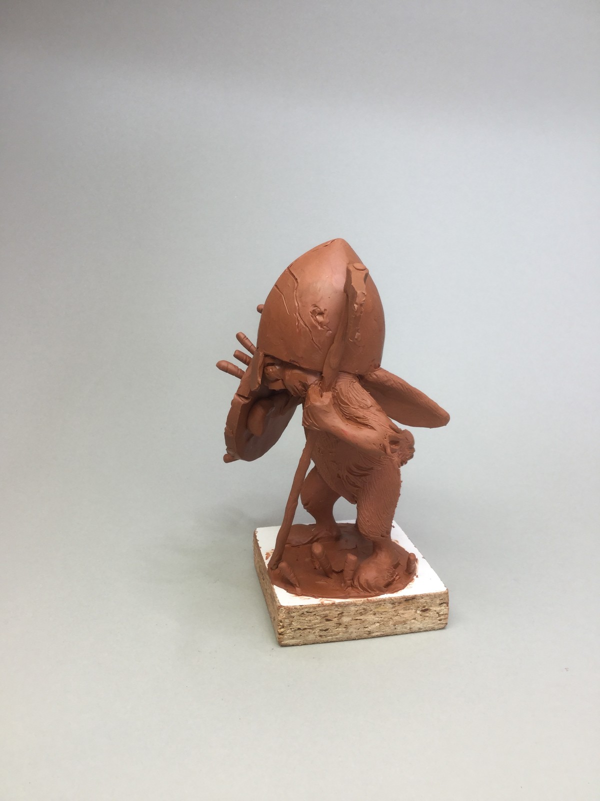 Rabbit/quick sketch plasticine/size 6 inches