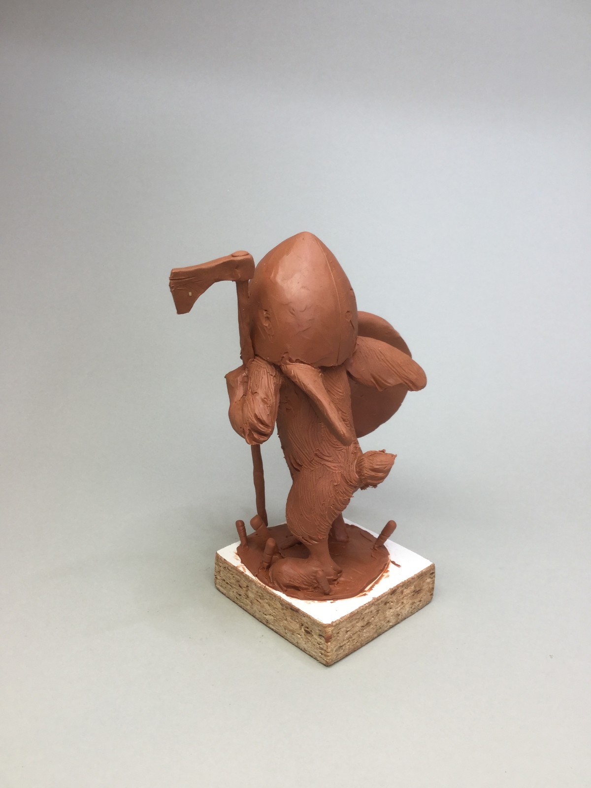 Rabbit/quick sketch plasticine/size 6 inches