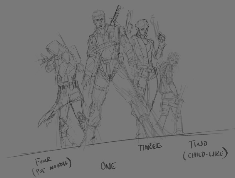 4 Assassins Concept