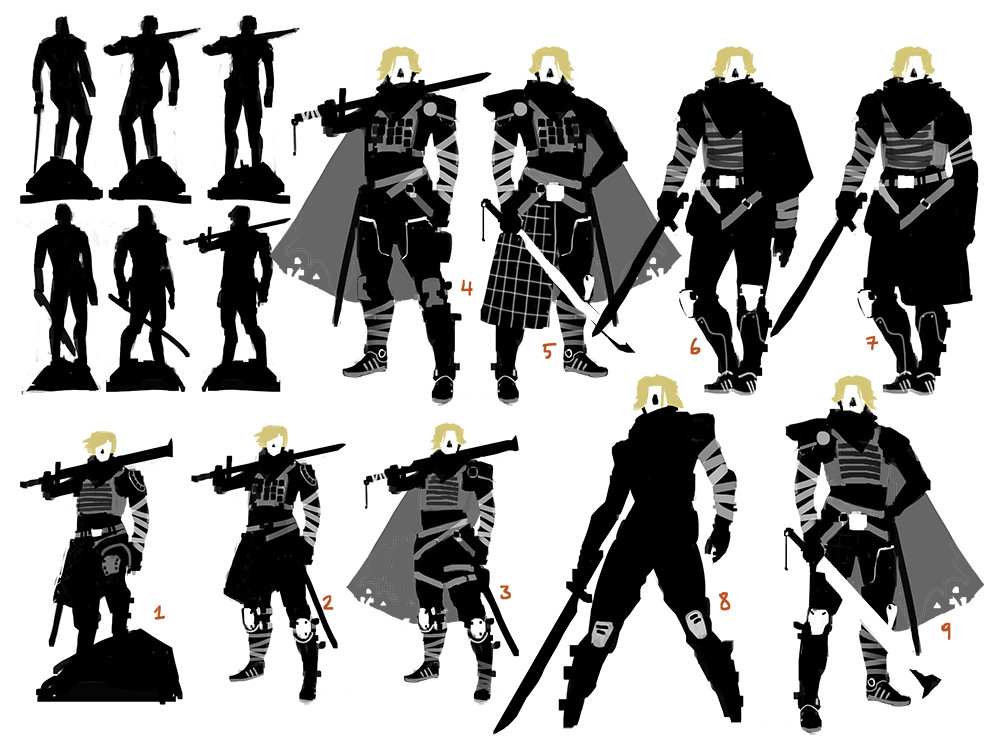 silhouettes