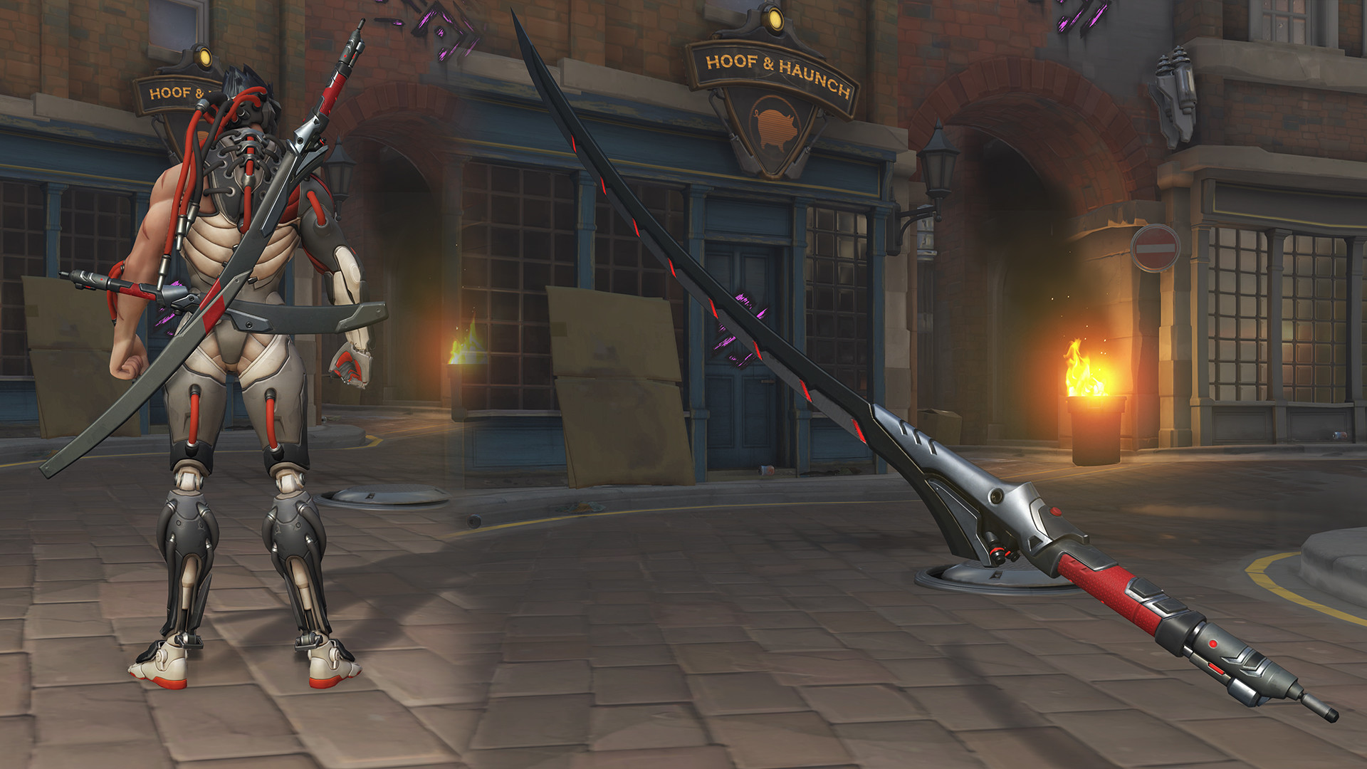 Florian Neumann - OVERWATCH - Genji 'Blackwatch' Weapon Skin