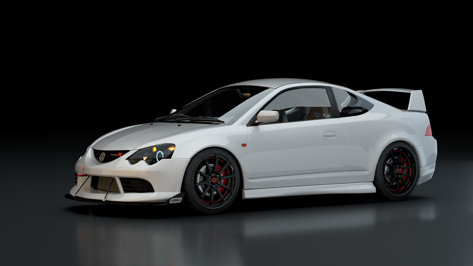 Artstation 2002 Acura Rsx Type S Render Dai Wang