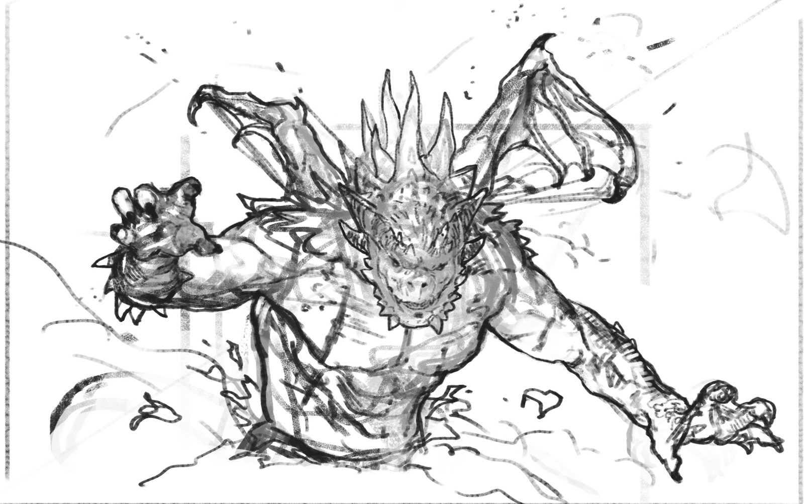 Base sketch