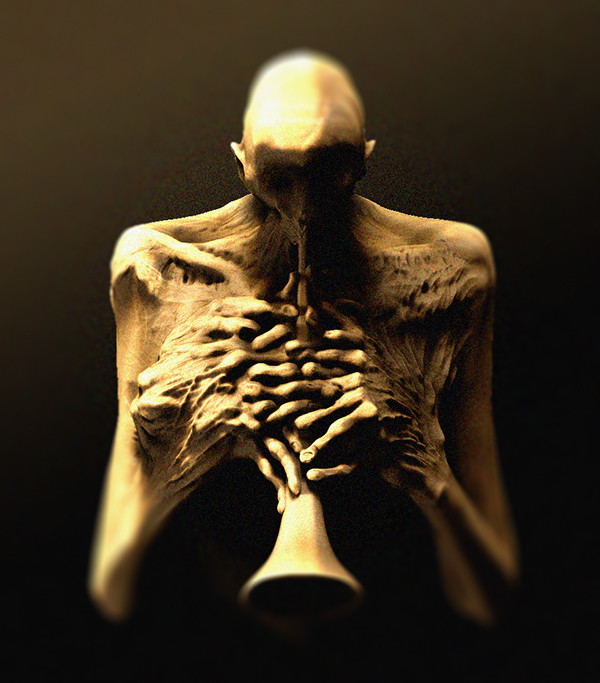 Artstation Zdzislaw Beksinski 3d Interpretation Dominic Crofts