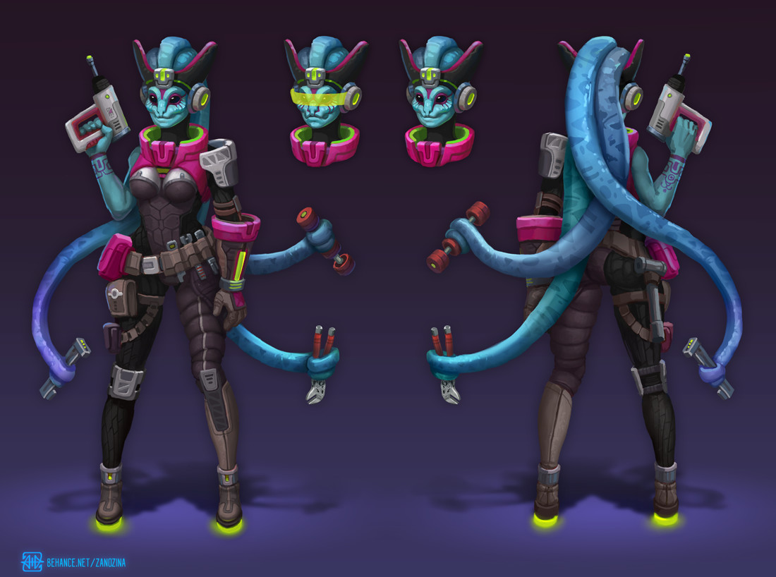 Anna Zanozina Sci Fi Mechanic Girl To counter the threat that the gastrea pose, cursed children—female children whose bodies contain trace amounts of the virus which grant them. anna zanozina sci fi mechanic girl