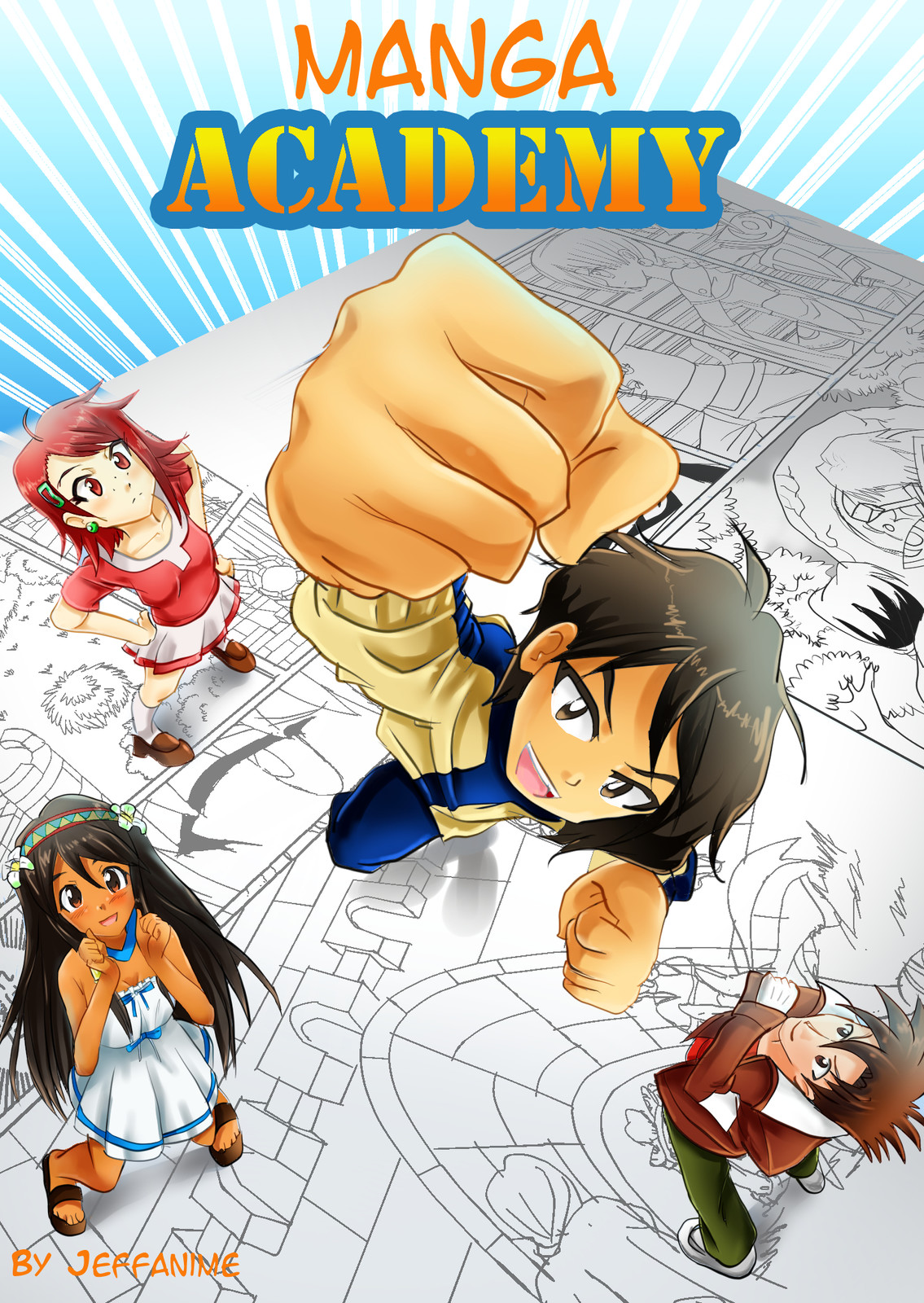 How To Survive At The Academy Manga Jeffrey P - Manga Academy Cover art