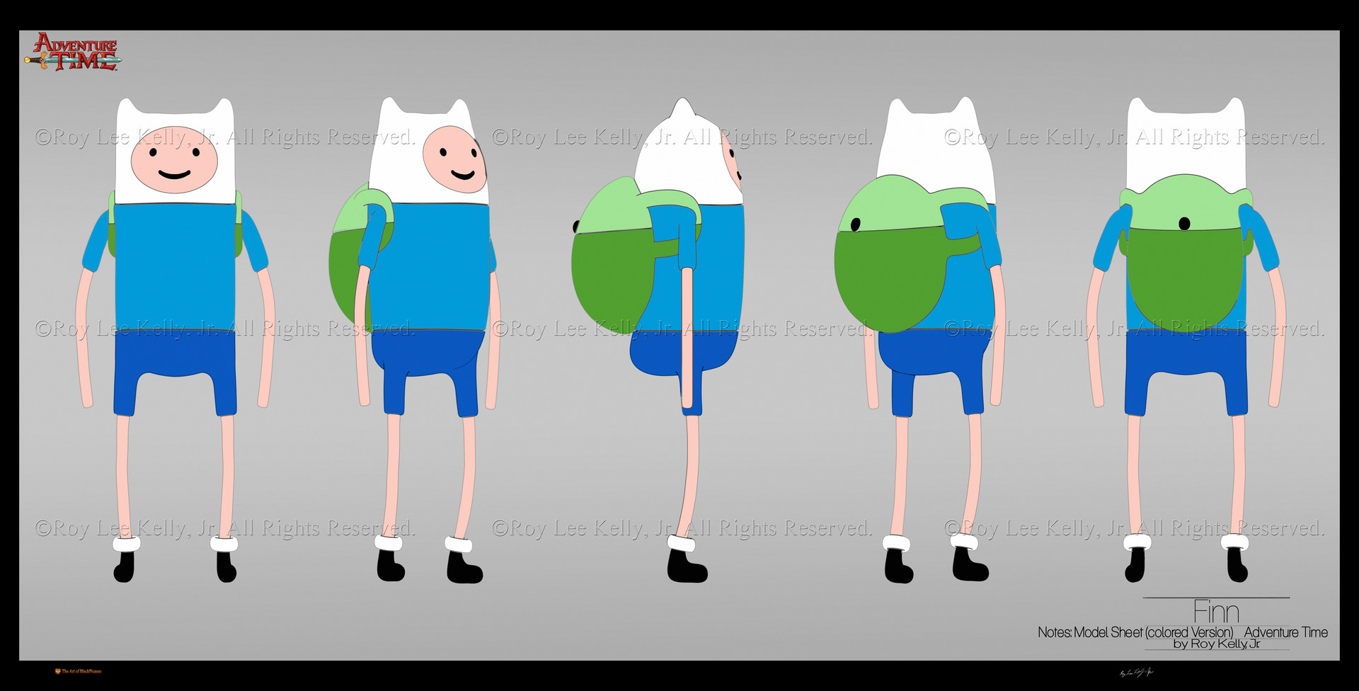 Adventure Time Character Template